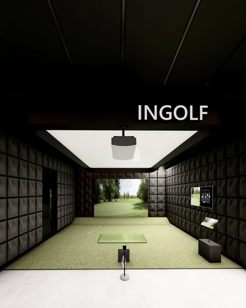 golfing