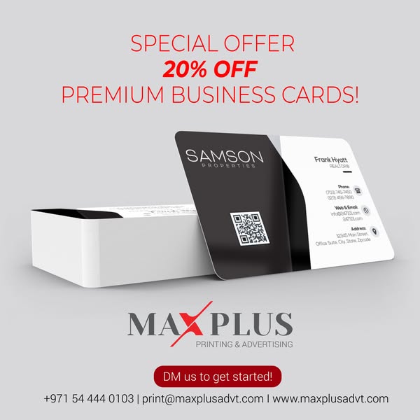 Gift cards advertising