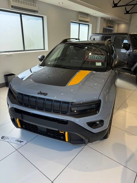 Brand-new jeep