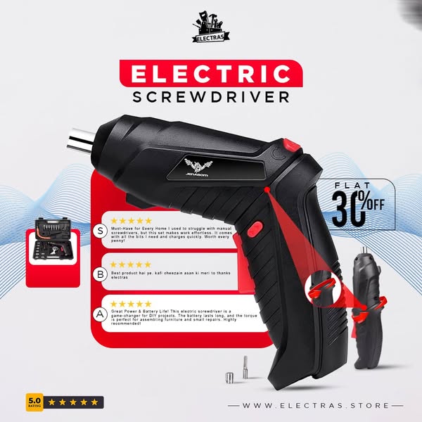 Fast screwdriver