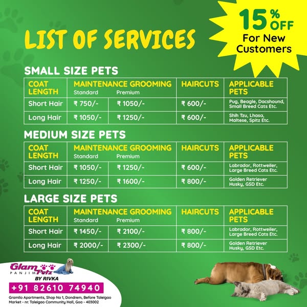 Shop for pet grooming