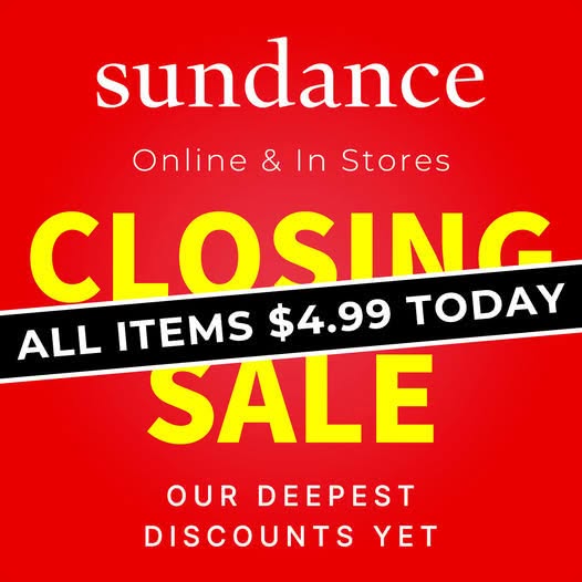 Clearance Sale