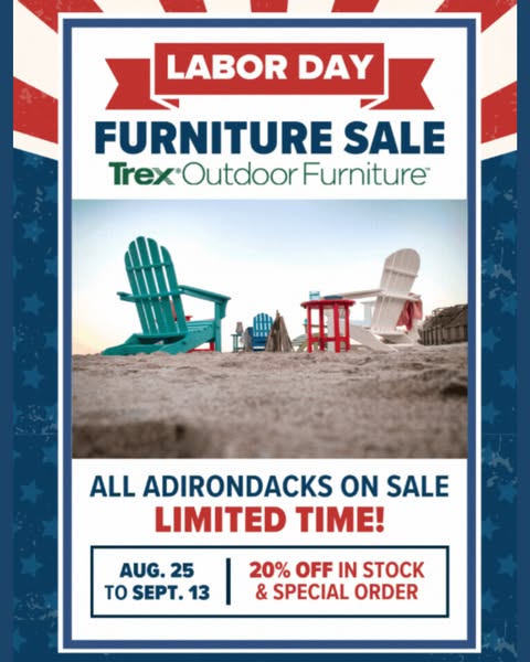 Outdoor living furniture