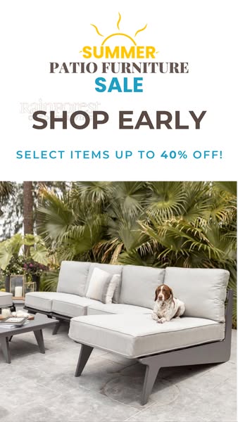 Shop for outdoor living furniture