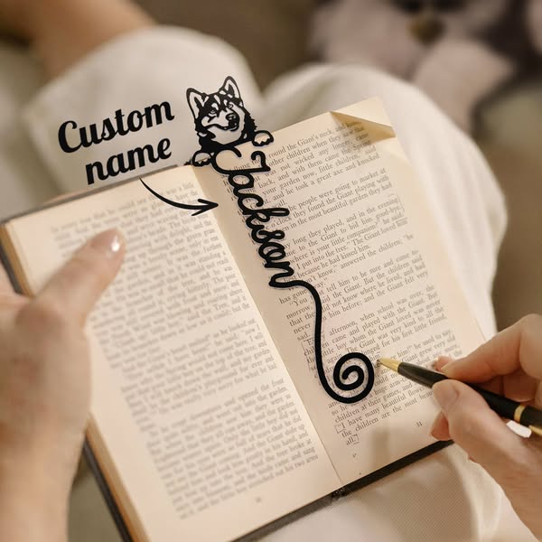 Personalized Name Bookmark