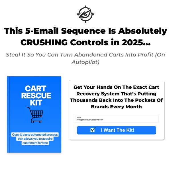 Abandoned cart recovery
