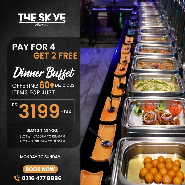 Spectacular buffet